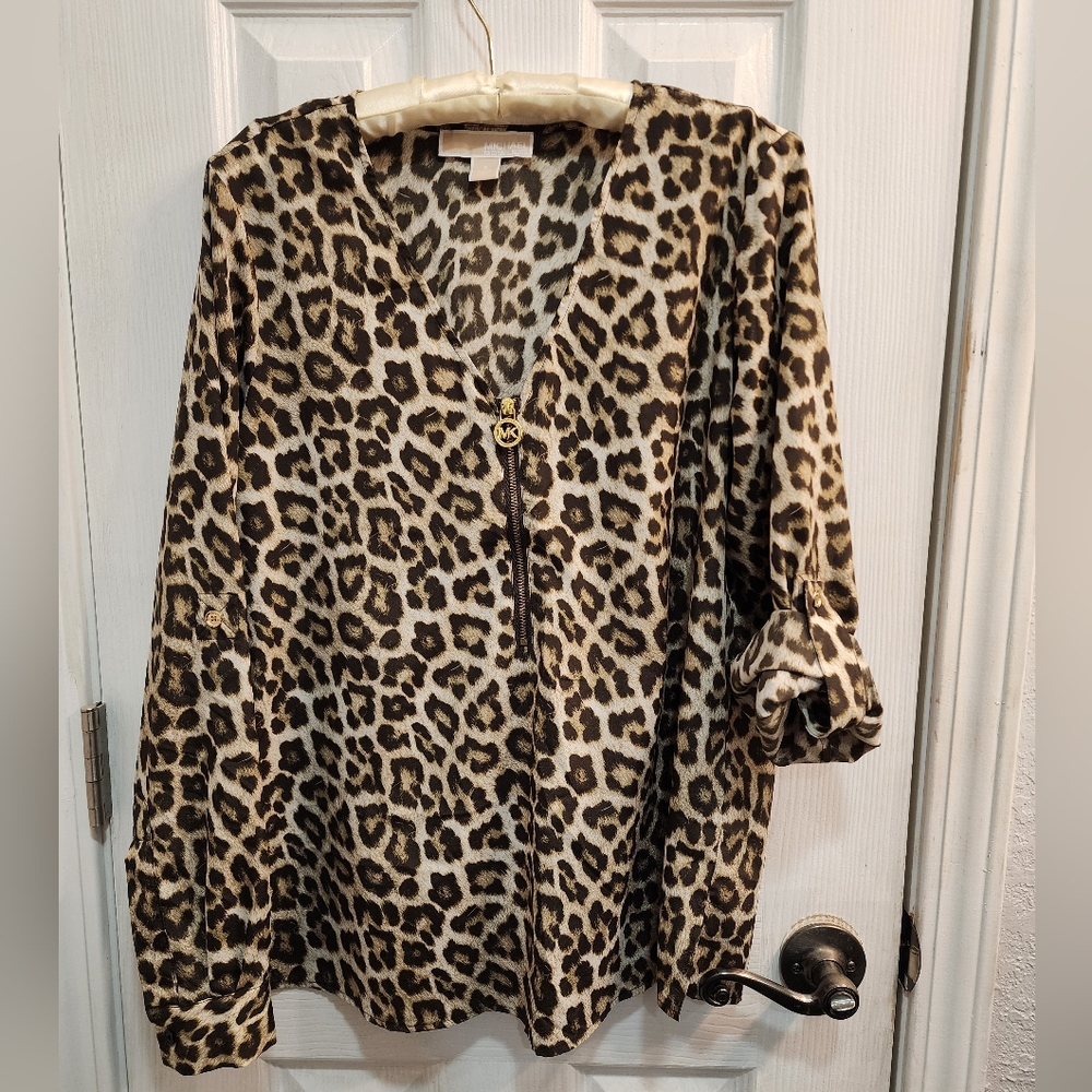 Michael kors Leopard Blouse